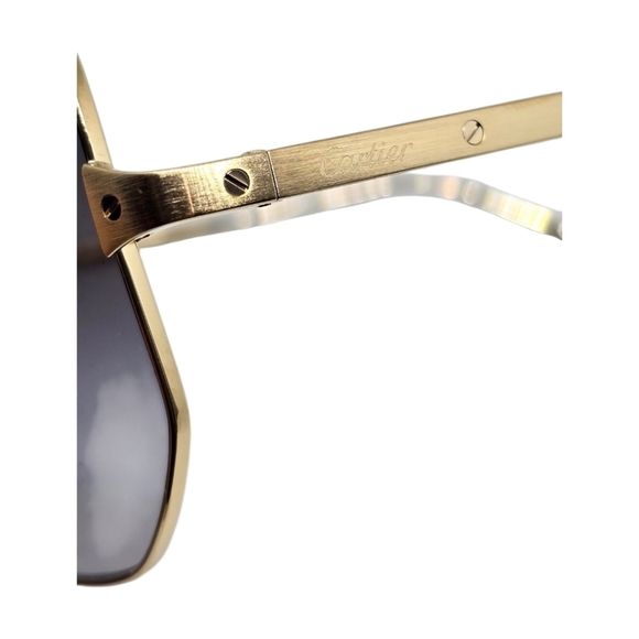 CARTIER SUNGLASSES Gold and Gray Women\'s Sunglasses main image 5